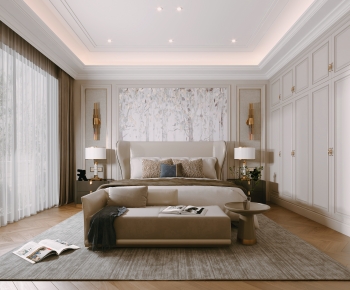 Simple European Style Bedroom-ID:332411058