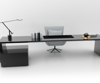 Modern Computer Desk And Chair-ID:231842993