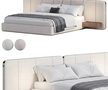 Modern Double Bed-ID:428175932