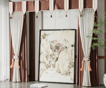 New Chinese Style The Curtain-ID:757865914