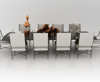 Modern Dining Table And Chairs-ID:187203889