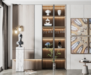 Modern Wine Cabinet-ID:565450911