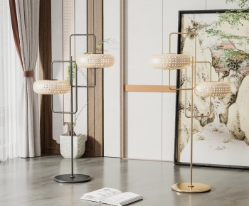 New Chinese Style Floor Lamp-ID:282768968