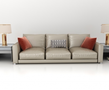Modern Three-seat Sofa-ID:903350111