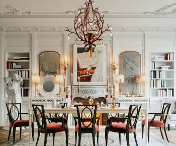 French Style Dining Room-ID:364491943