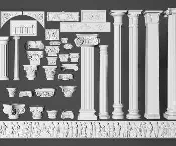 European Style Roman Pillar-ID:252487903