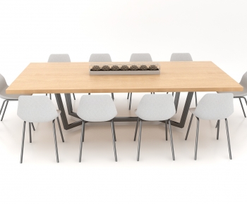 Modern Dining Table And Chairs-ID:552042017