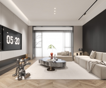 Modern A Living Room-ID:556910049