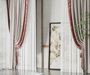 New Chinese Style The Curtain-ID:924470442