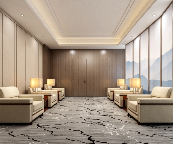 New Chinese Style Meeting Room-ID:899048097