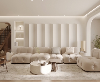 Wabi-sabi Style A Living Room-ID:239241191