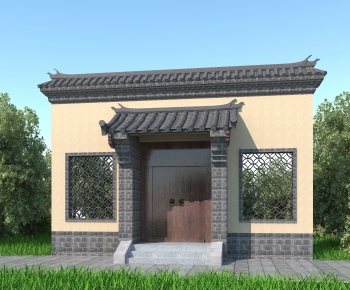 Chinese Style Facade Element-ID:228995083