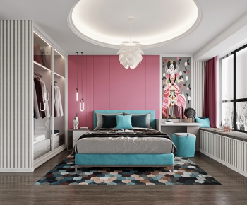 Nordic Style Bedroom-ID:364434963