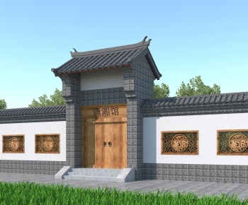 Chinese Style Facade Element-ID:723824029
