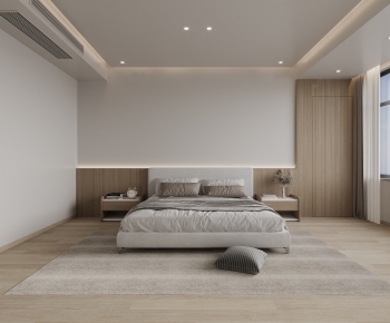 Wabi-sabi Style Bedroom-ID:108803033