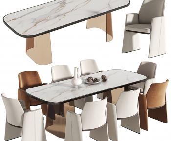Modern Dining Table And Chairs-ID:304212093