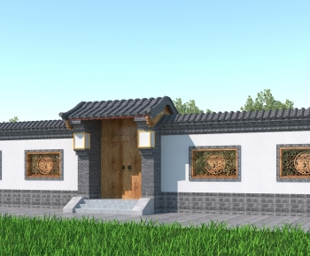 Chinese Style Facade Element-ID:365049874