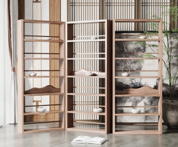 New Chinese Style Shelving-ID:657650955