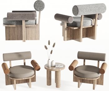 Modern Wabi-sabi Style Lounge Chair-ID:214812992