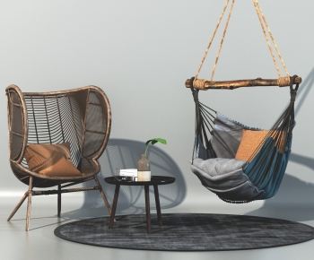 Wabi-sabi Style Hanging Chair-ID:402201898