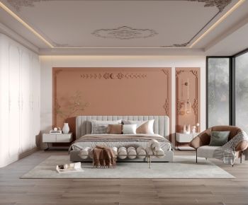 French Style Bedroom-ID:632843971