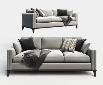 Modern Three-seat Sofa-ID:345891958