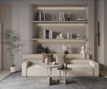 Wabi-sabi Style A Living Room-ID:222521076