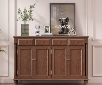 American Style Entrance Cabinet-ID:234653006