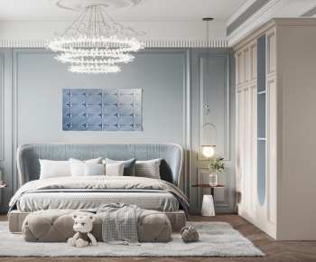 French Style Bedroom-ID:704847104