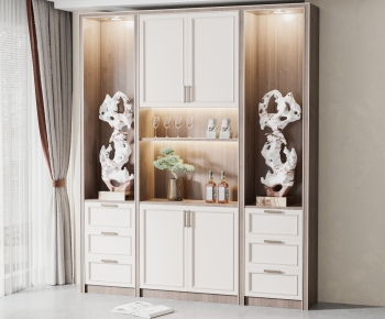 New Chinese Style Decorative Cabinet-ID:788079021