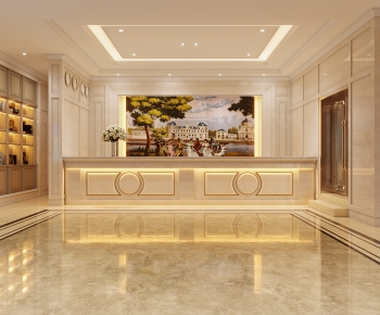 Simple European Style Lobby Hall-ID:948303948