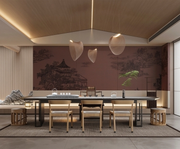 New Chinese Style Tea House-ID:288021092