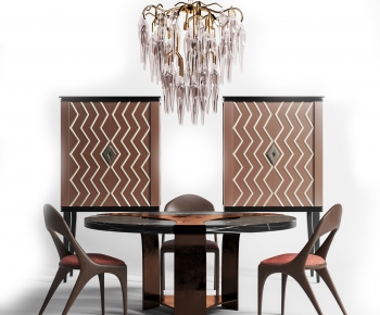 Modern Dining Table And Chairs-ID:784637939