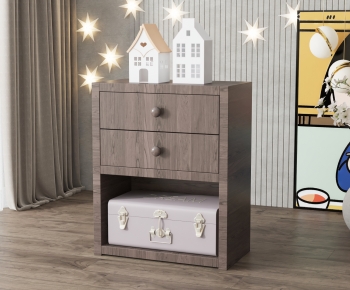 Modern Bedside Cupboard-ID:599396944