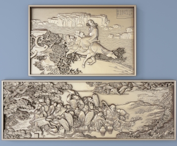 Chinese Style Three-dimensional Physical Painting-ID:864296917