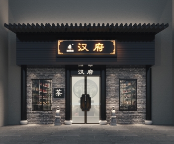 Chinese Style Facade Element-ID:776544094