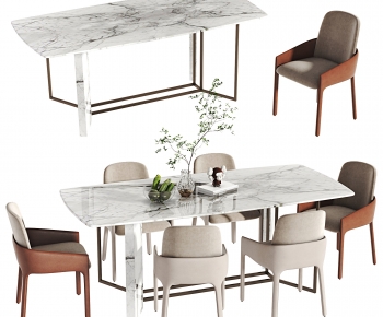 Modern Dining Table And Chairs-ID:693919769