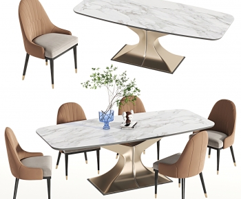 Modern Dining Table And Chairs-ID:697211985