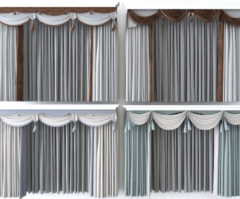 Simple European Style The Curtain-ID:393060924