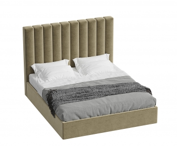 Modern Double Bed-ID:128579138