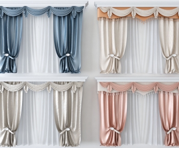 Simple European Style The Curtain-ID:485274083