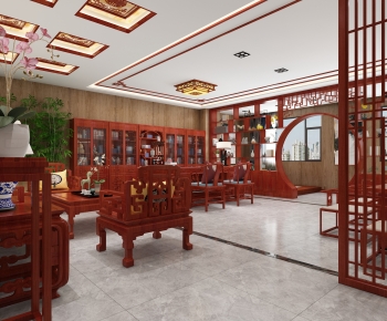 Chinese Style Manager's Office-ID:230932959