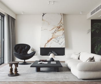 Modern A Living Room-ID:439219005