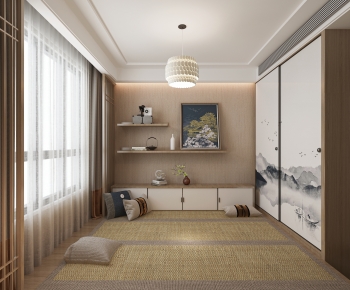 New Chinese Style Bedroom-ID:796904097