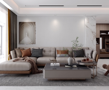 Modern A Living Room-ID:191230063