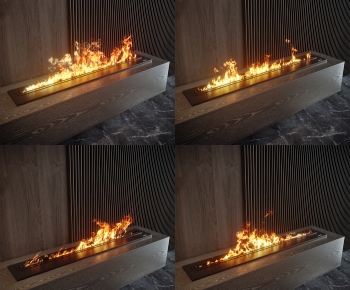 Modern Fireplace-ID:797739067