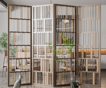 New Chinese Style Metal Screen Partition-ID:482889891