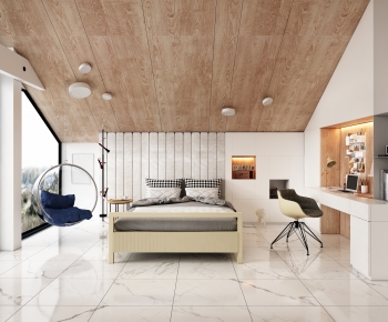Nordic Style Bedroom-ID:592880011