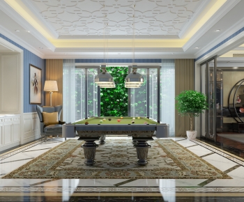 New Chinese Style Billiards Room-ID:135575068