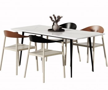 Modern Dining Table And Chairs-ID:340819466